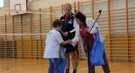 Rozdanie nagród za turnieje sportowe w ramach” II Olimpiady Sportowej”