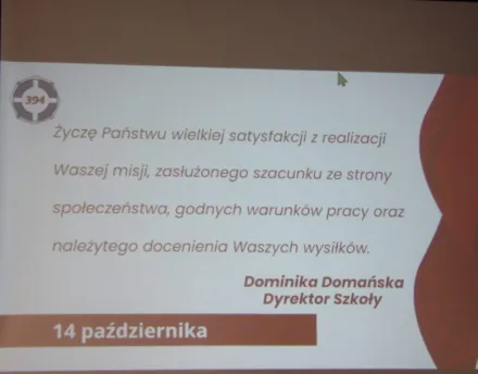 Dzień Edukacji Narodowej, czyli pasowanie na ucznia SPS nr 394 oraz uroczysta Gala Oskarowa!