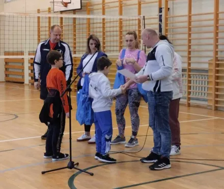 Rozdanie nagród za turnieje sportowe w ramach” II Olimpiady Sportowej”