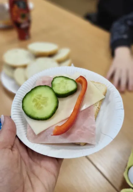 Zdrowe śniadanie w klasie