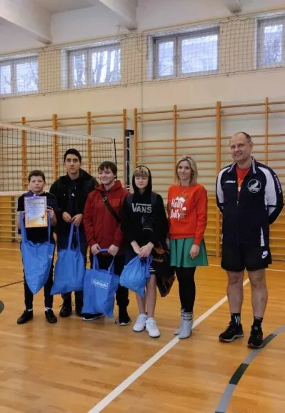 Rozdanie nagród za turnieje sportowe w ramach” II Olimpiady Sportowej”