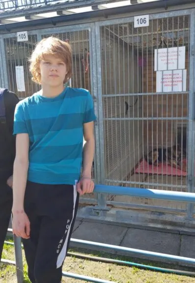 Pies Wojtek ze schroniska „Na Paluchu” ma nowy dom!