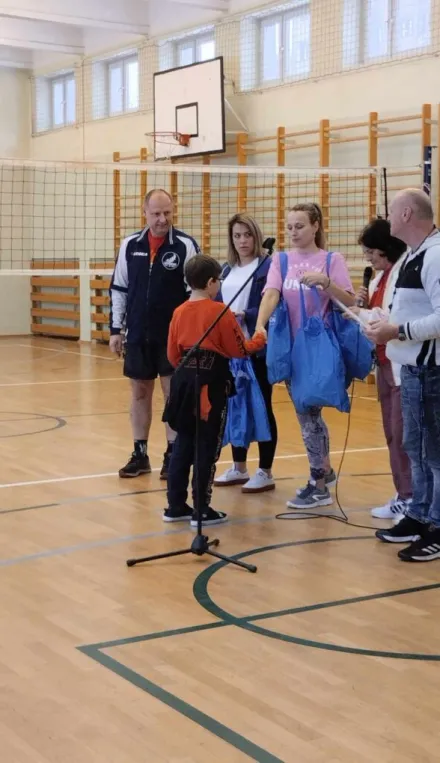 Rozdanie nagród za turnieje sportowe w ramach” II Olimpiady Sportowej”