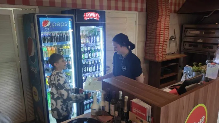 Pizzaday w klasach 1-3.