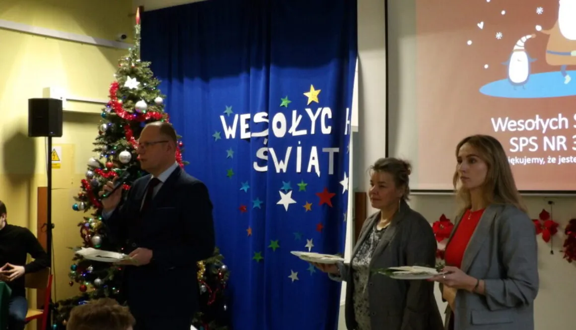 22 grudnia w Naszej Szkole odbyło się spotkanie świąteczno – noworoczne.