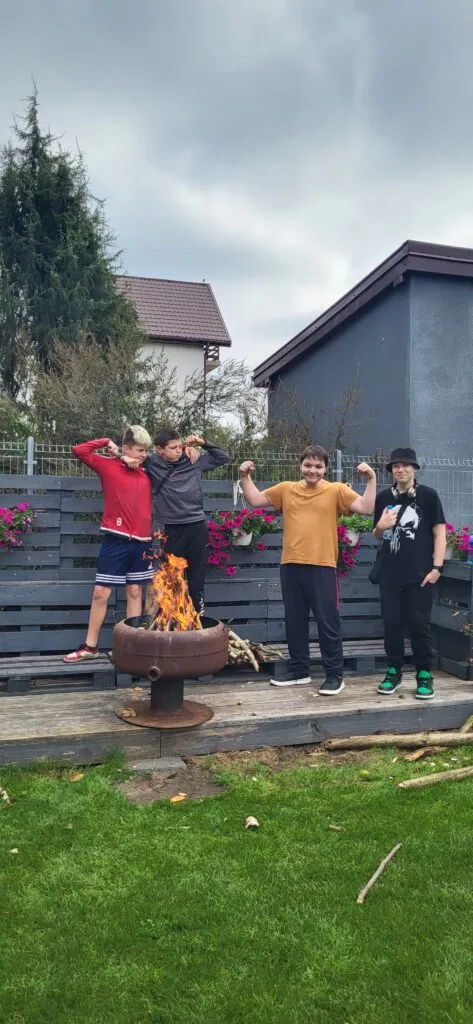 Chłopcy poradzili sobie wspaniale!