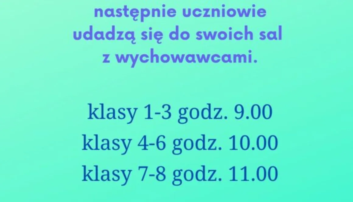 Uroczyste rozpoczęcie Roku Szkolnego 2022/2023