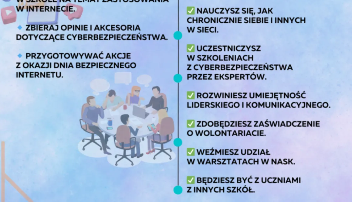 UCZNIOWIE KLAS 7-8! DOŁĄCZCIE DO PROJEKTU CYBERspot!