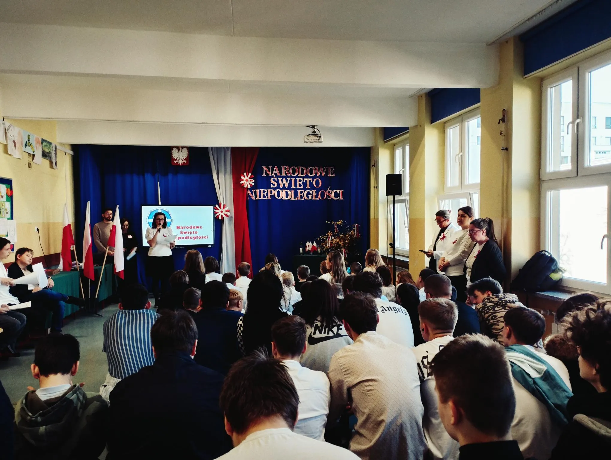  Uroczysty apel z okazji Narodowego Święta Niepodległości
