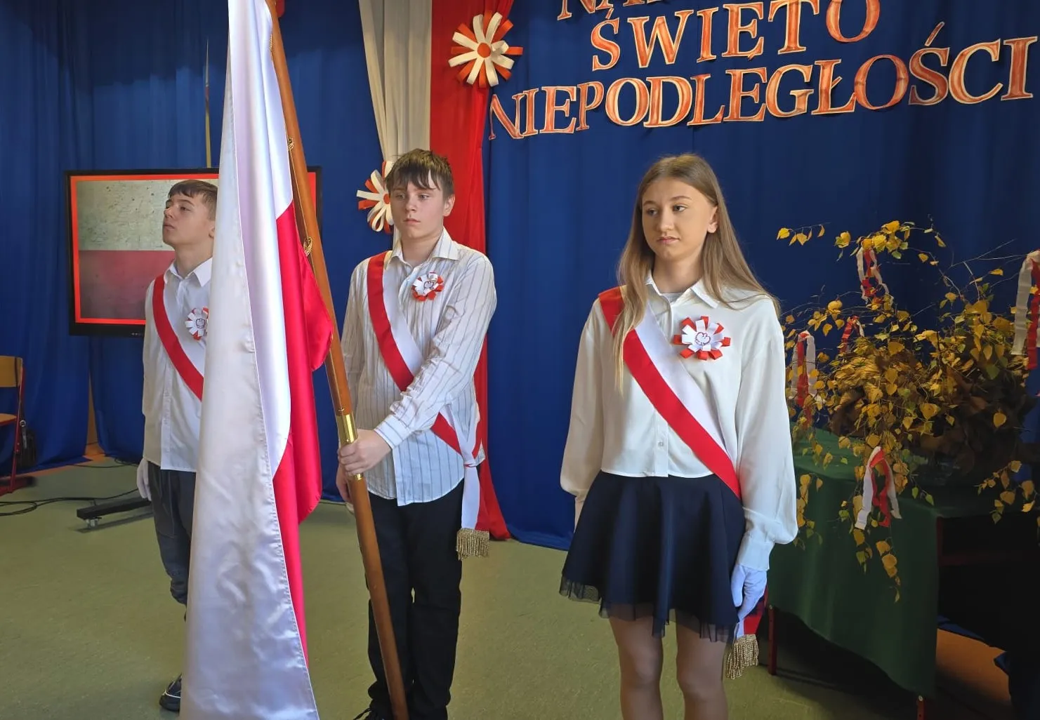 Uroczysty apel z okazji Narodowego Święta Niepodległości