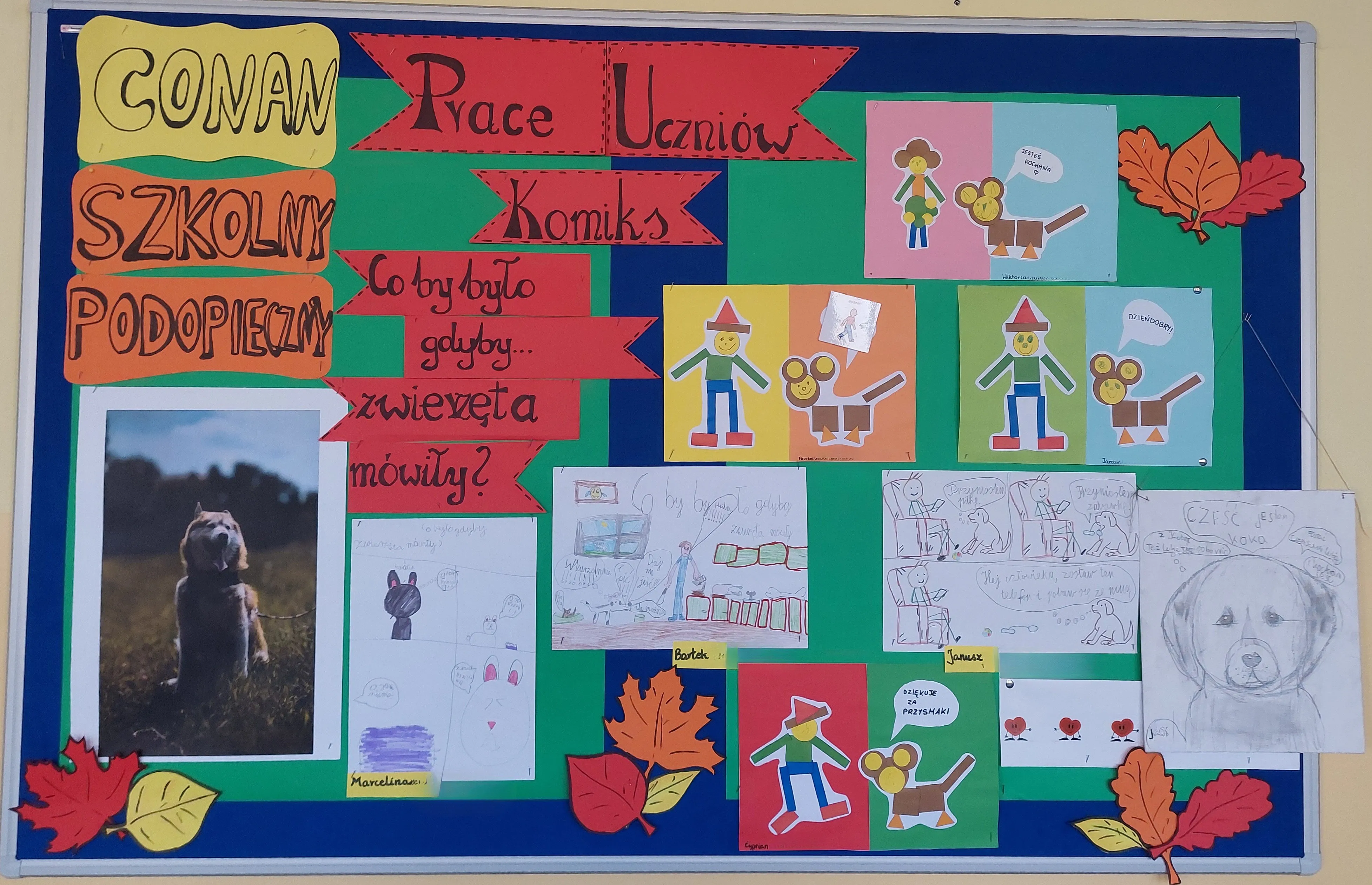 Konkurs literacko-plastyczny pt. „Co by było, gdyby zwierzęta mówiły?”