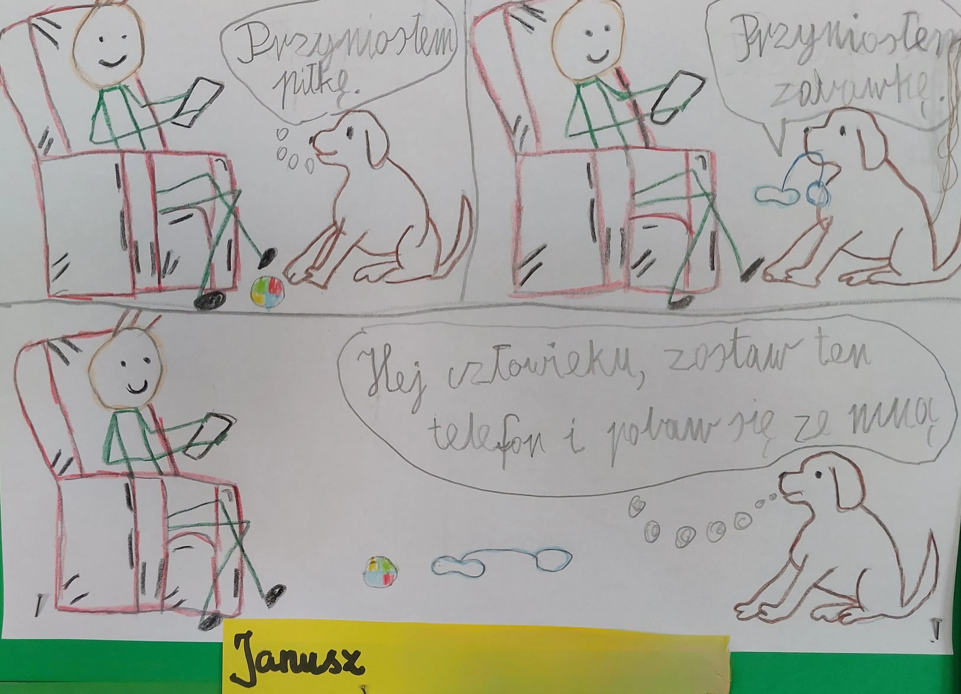 Konkurs literacko-plastyczny pt. „Co by było, gdyby zwierzęta mówiły?”