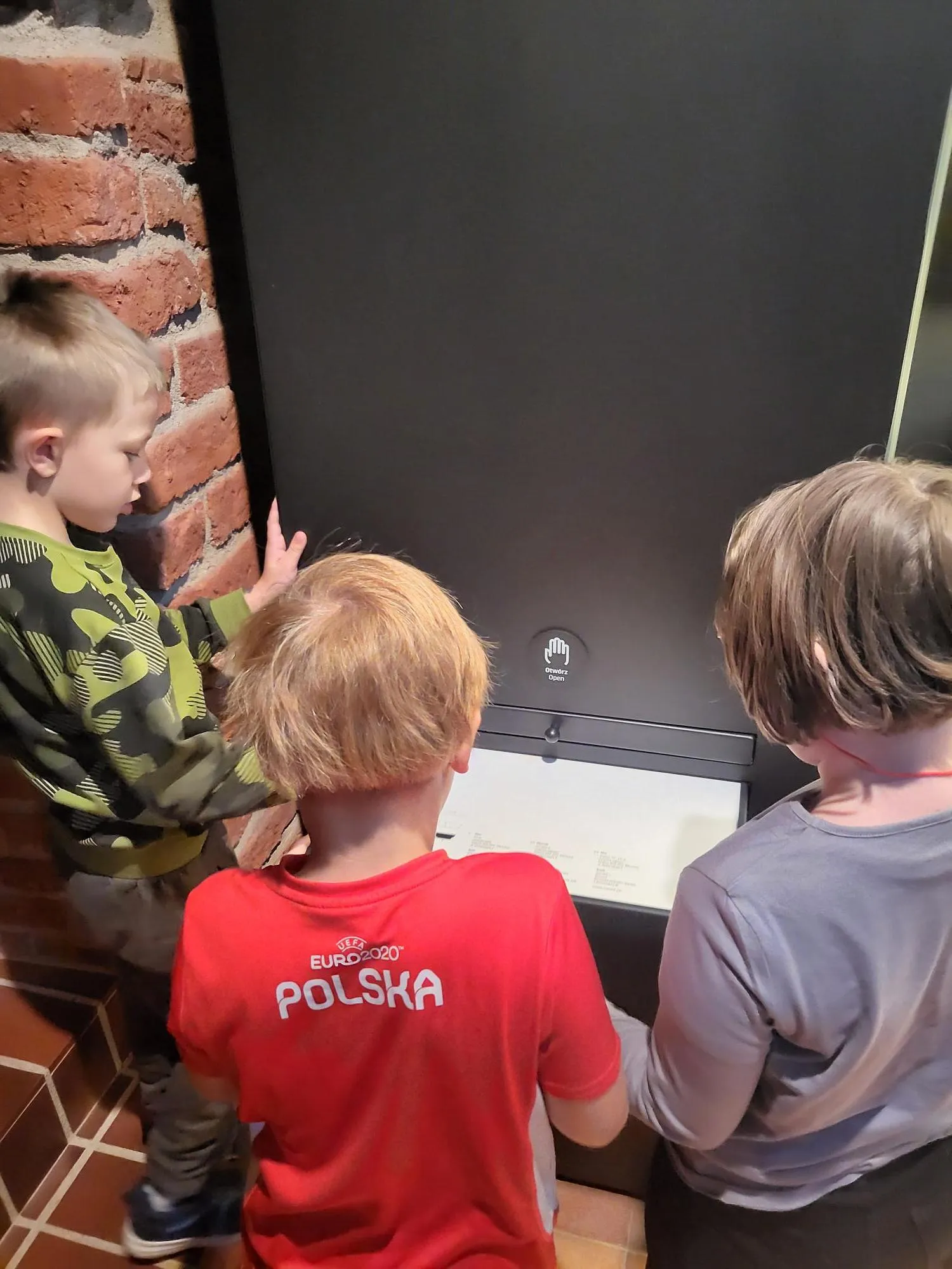 Uczniowie w Muzeum Warszawy 