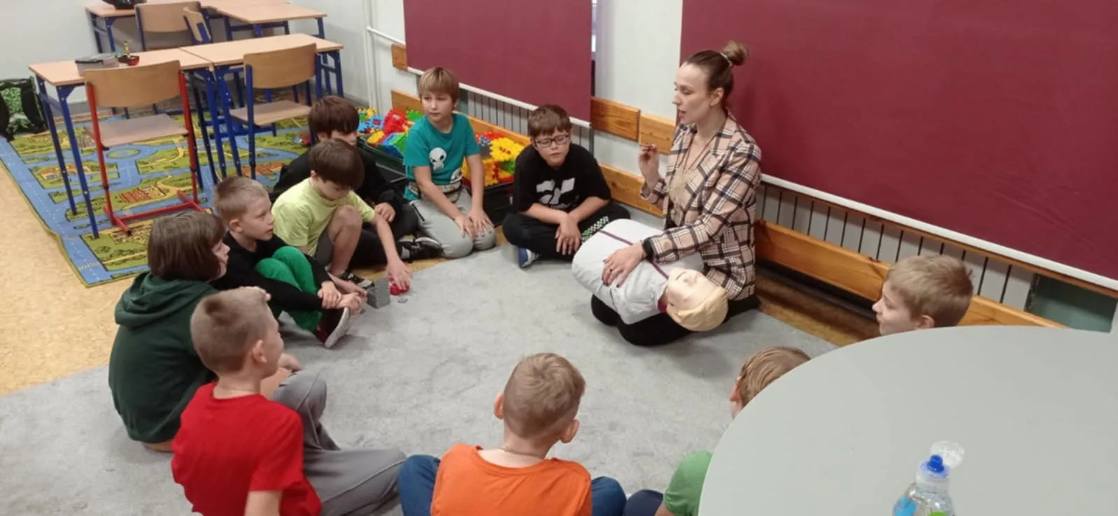 Lekcja Pierwszej Pomocy w klasach 1-3