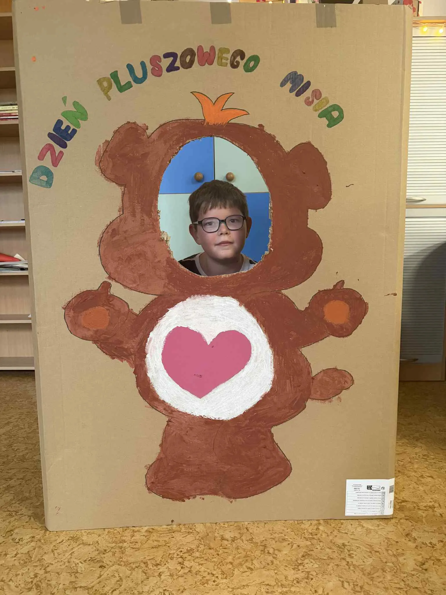 Sesja w misiowej fotobudce