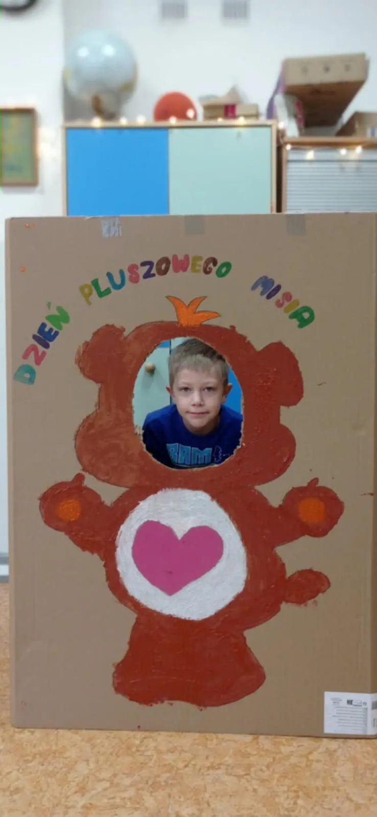 Sesja w misiowej fotobudce