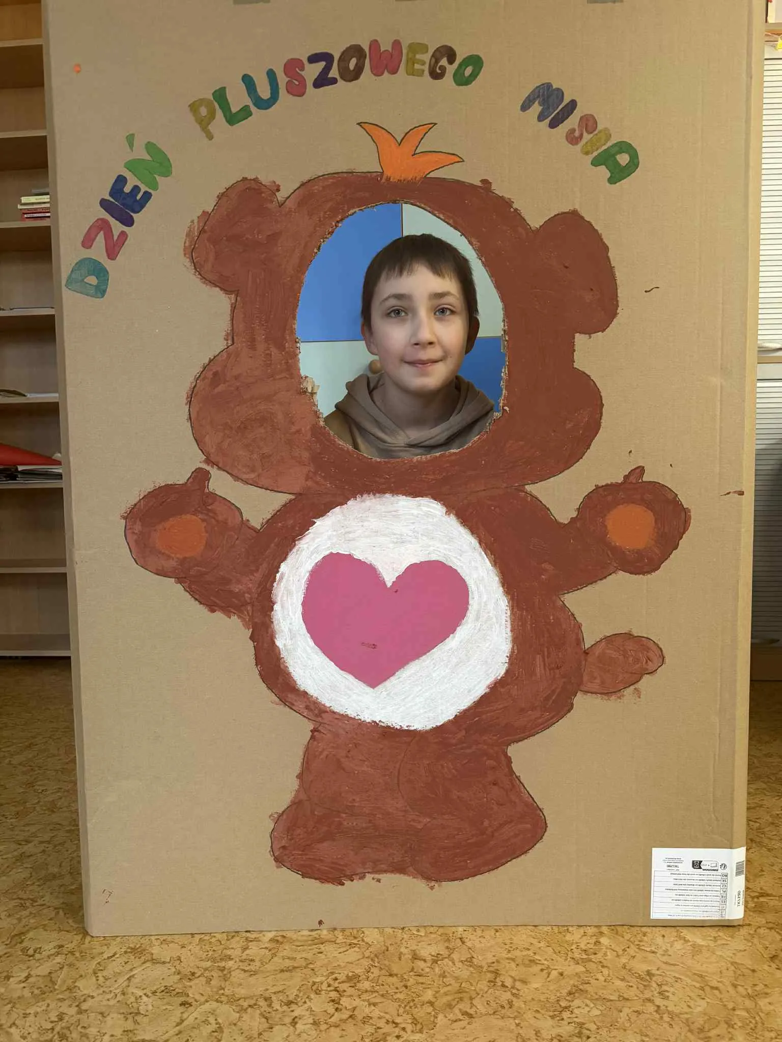 Sesja w misiowej fotobudce