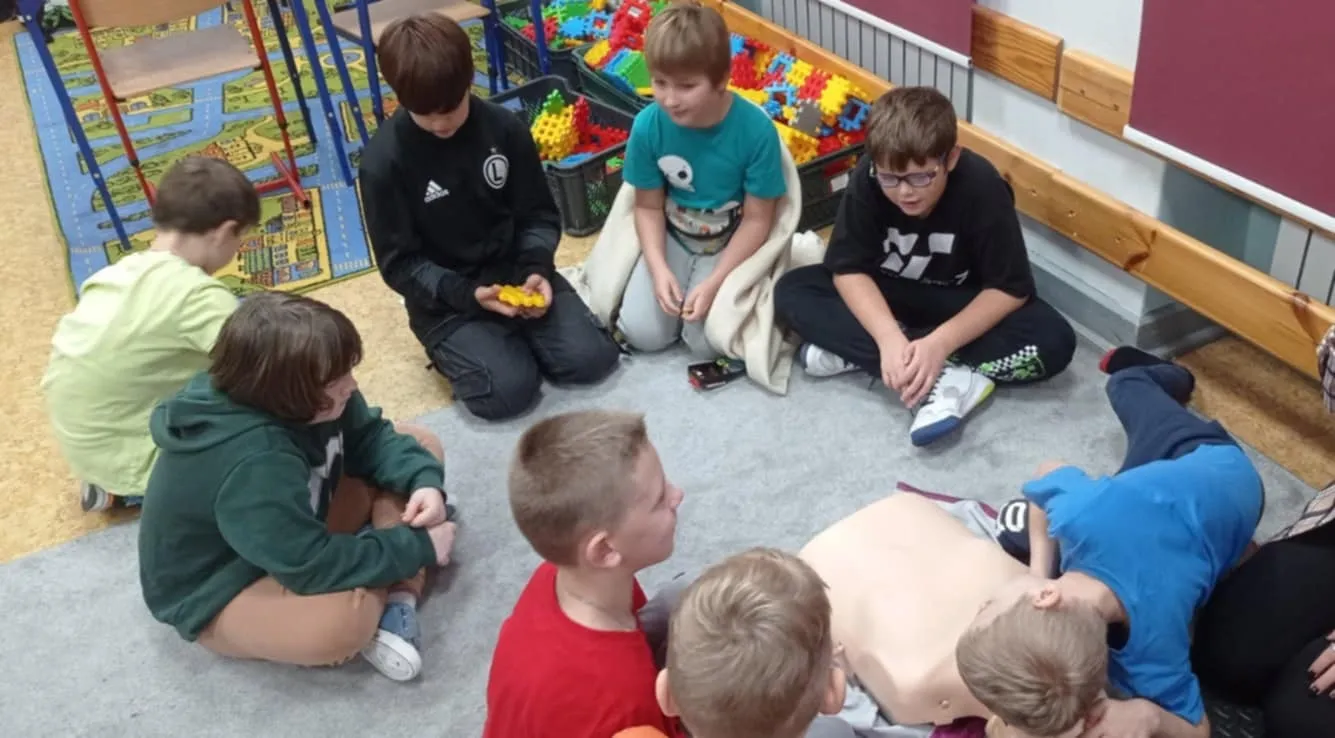 Lekcja Pierwszej Pomocy w klasach 1-3