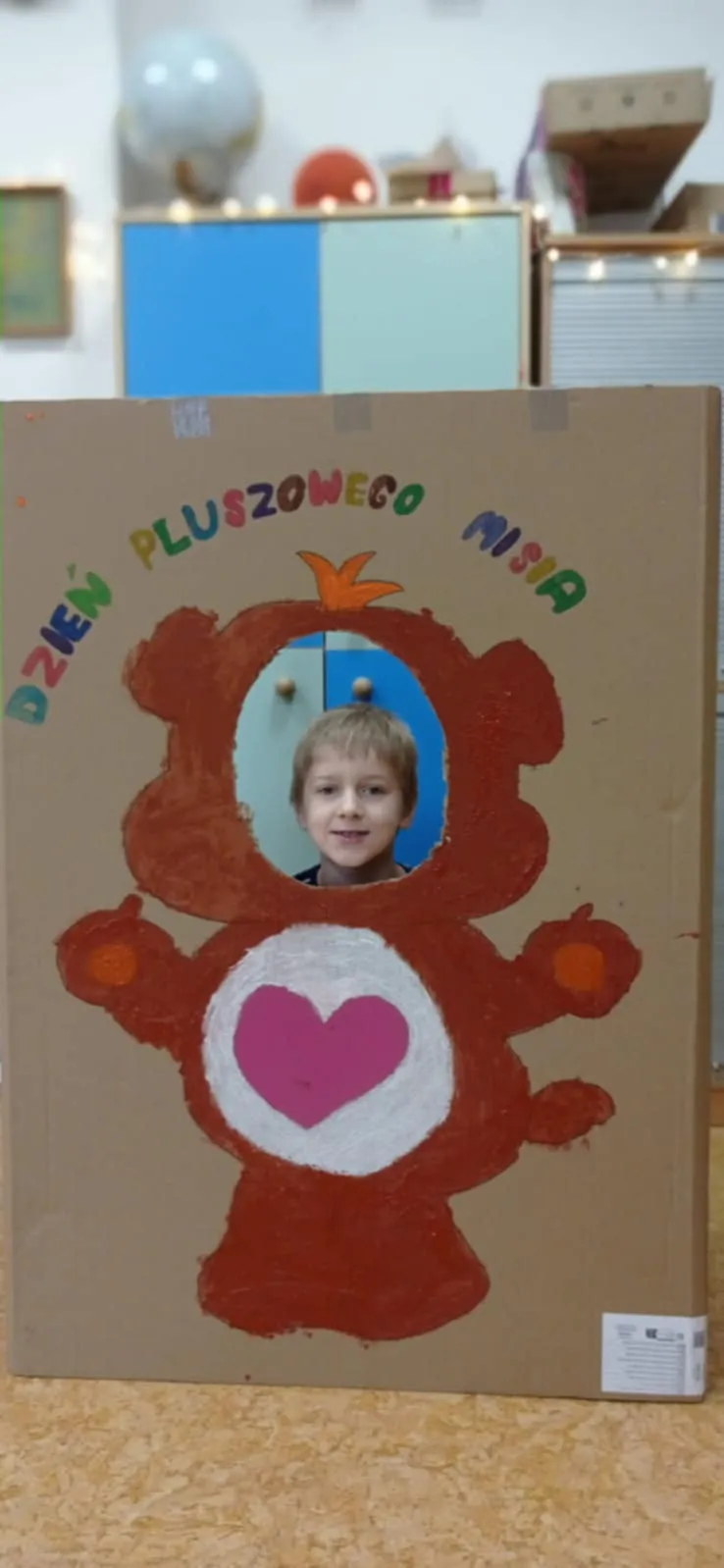 Sesja w misiowej fotobudce