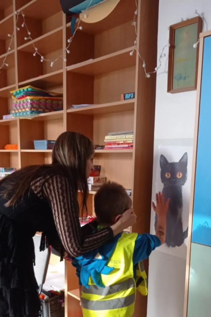 Wróżba z czarnym kotem 