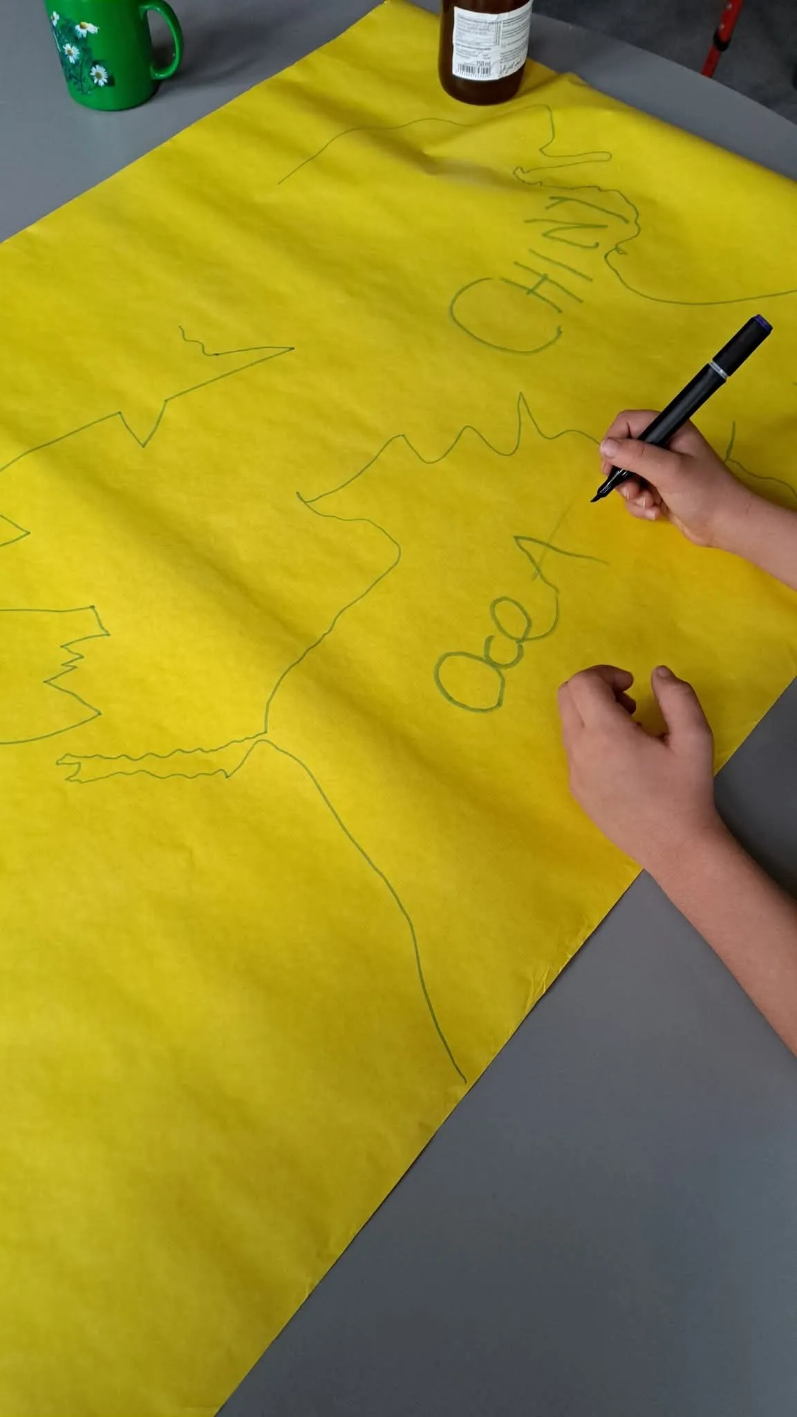 Jedwabny szlak- praca plastyczna 