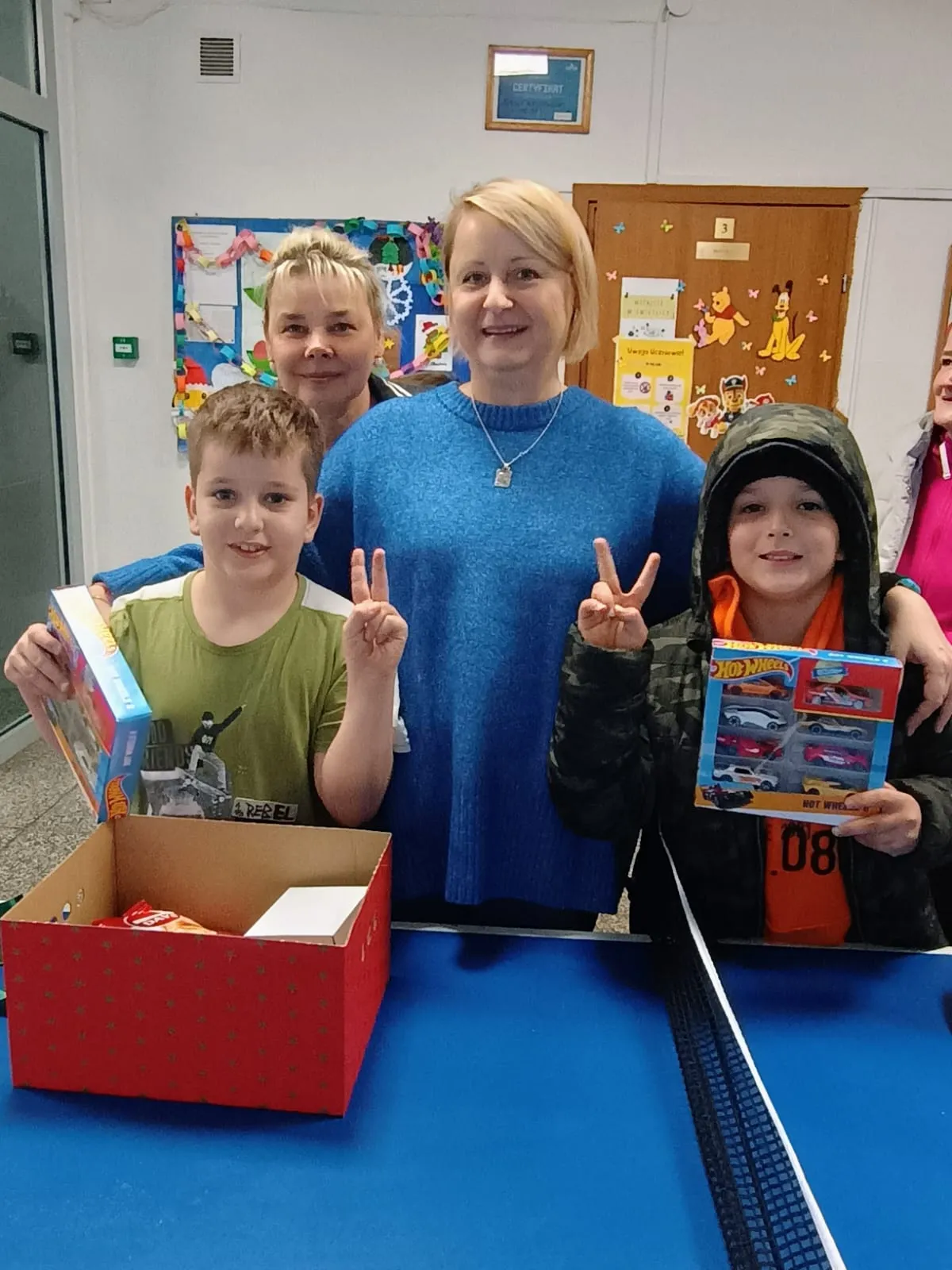 Prezenty w szkolnej świetlicy