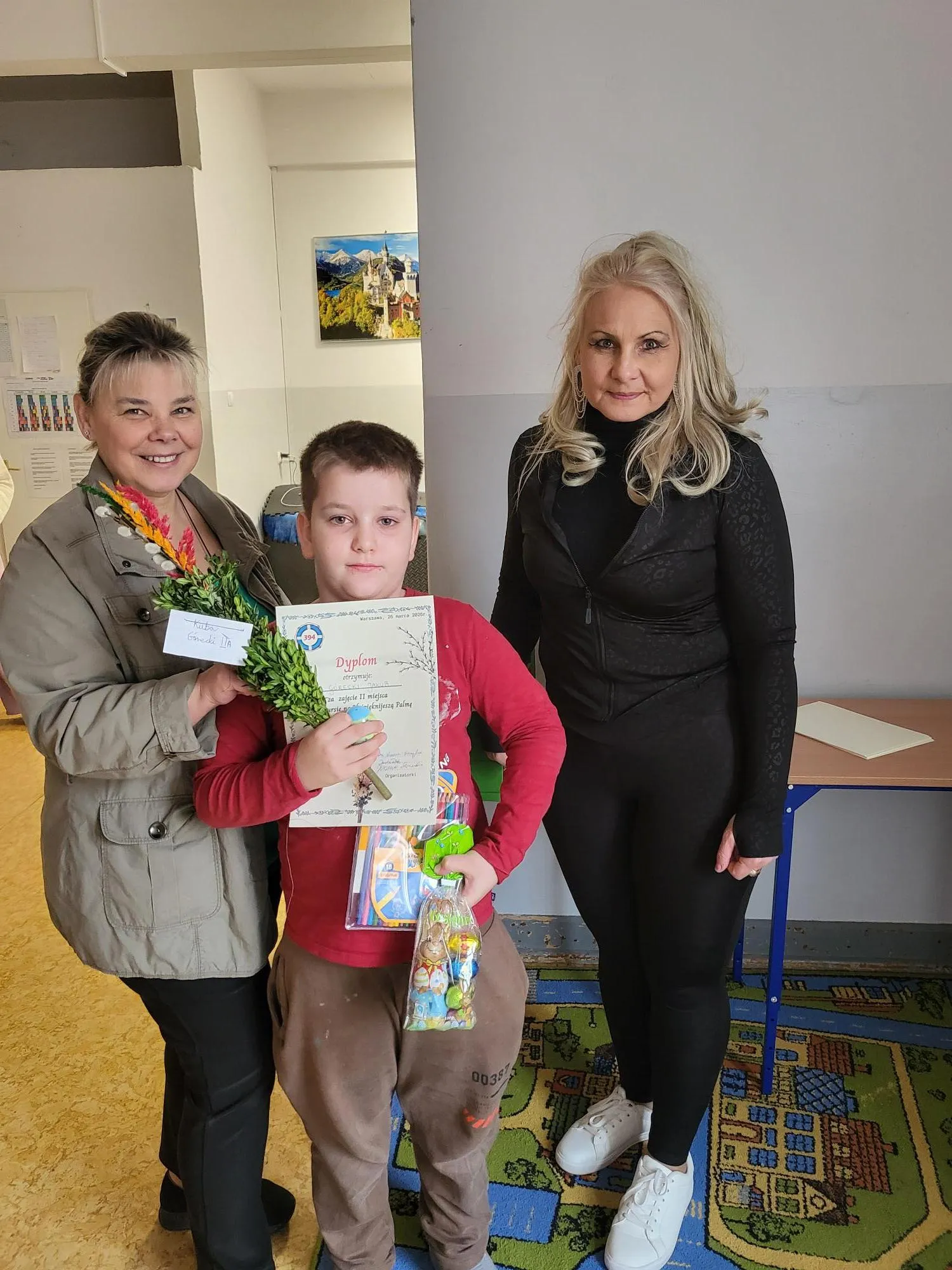 Konkurs na Palmę Wielkanocną- rozdanie nagród