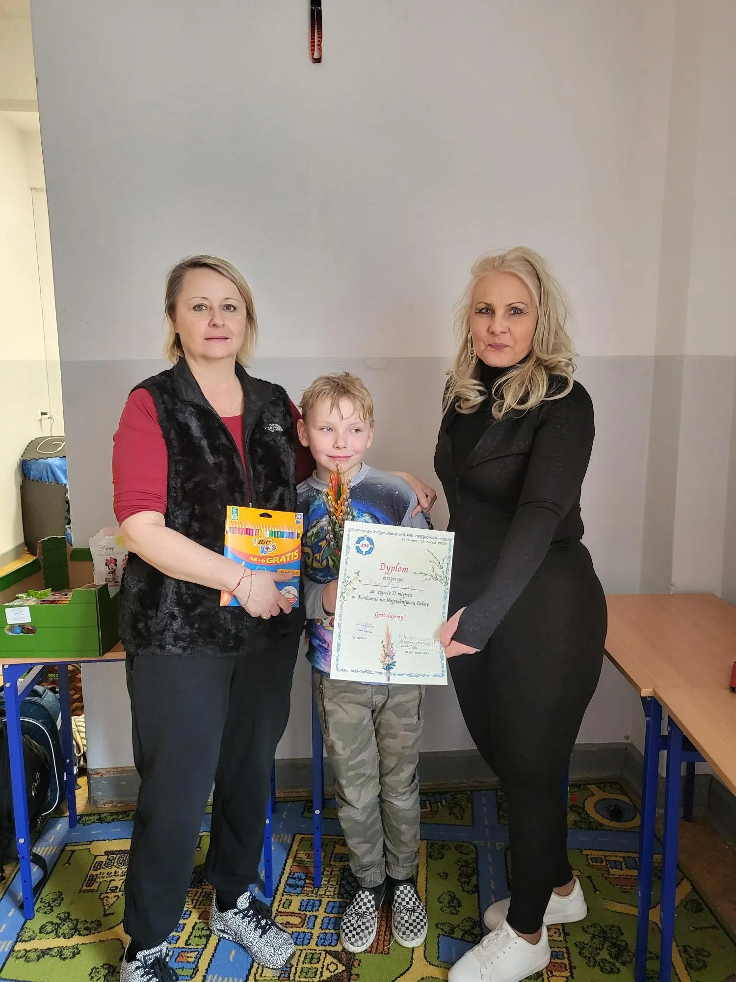 Konkurs na Palmę Wielkanocną- rozdanie nagród