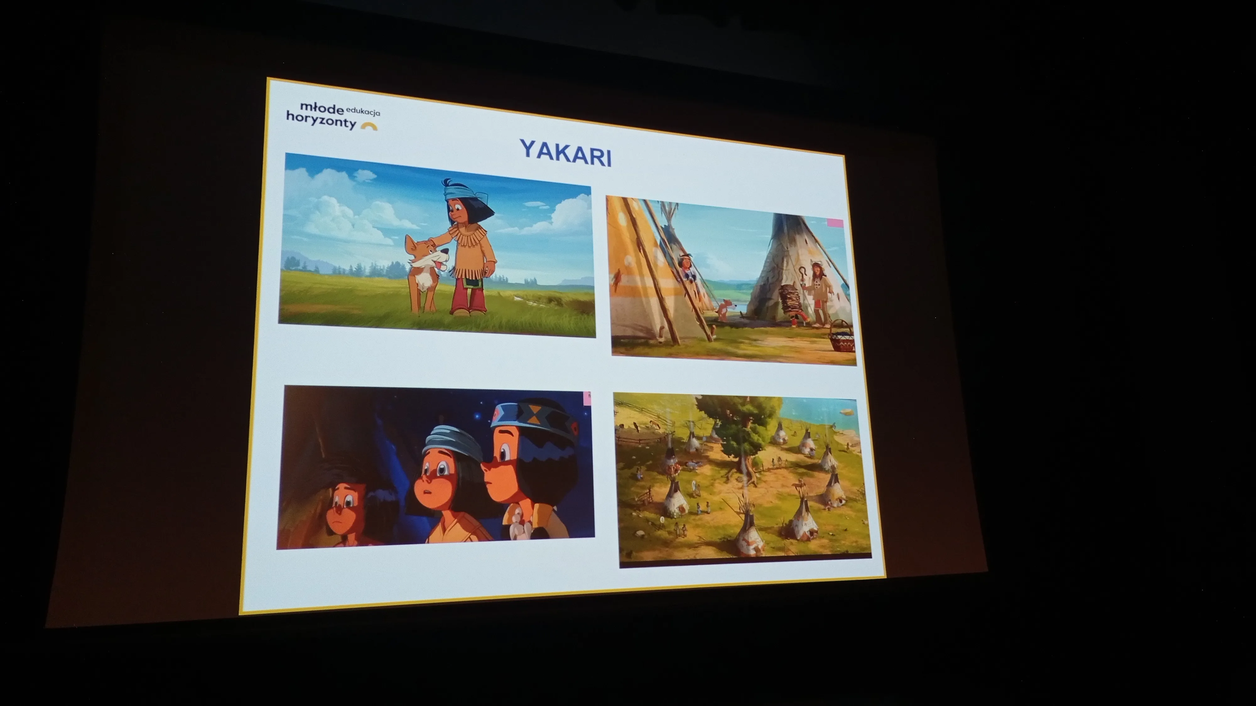 Wyjście do kina w ramach projektu edukacyjnego