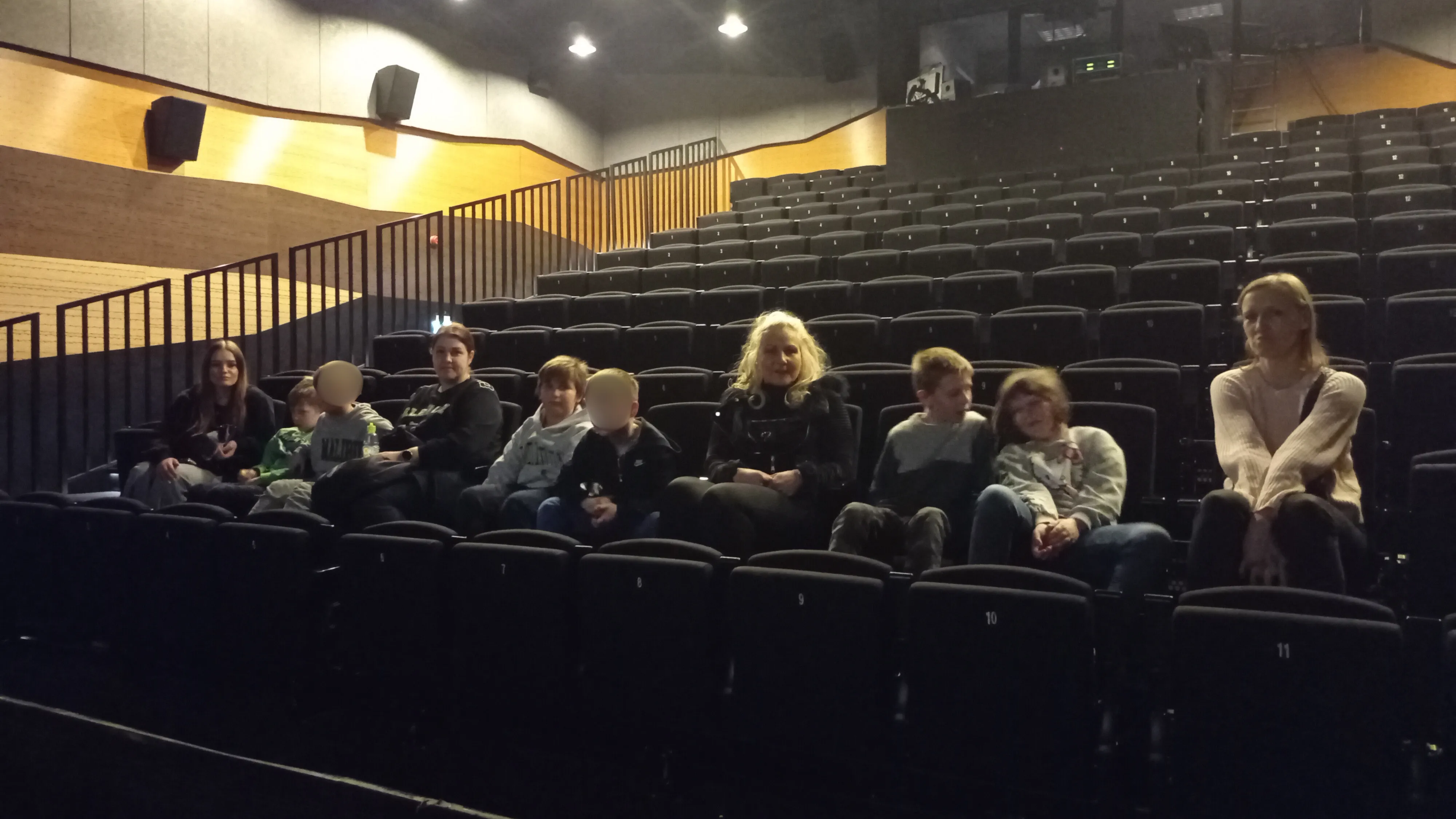 Wyjście do kina w ramach projektu edukacyjnego