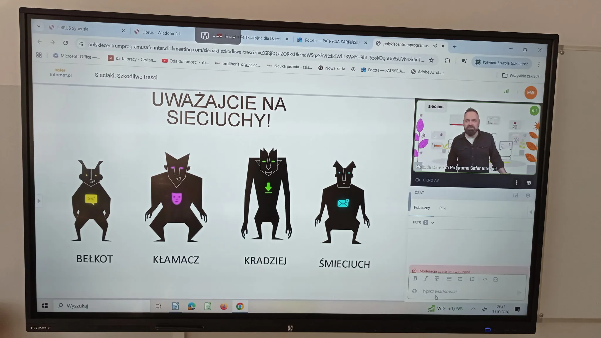 "SIECIAKI"-  Szkodliwe treści