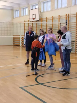 Rozdanie nagród za turnieje sportowe w ramach” II Olimpiady Sportowej”